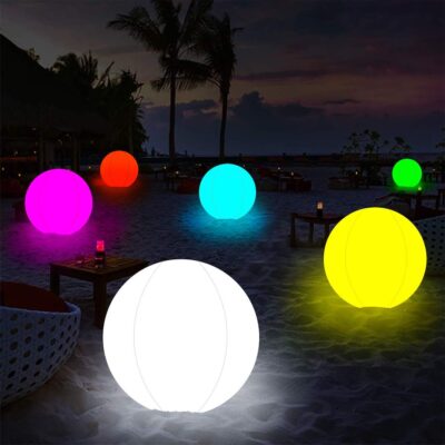 Huge Glow Inflatable Ball with Remote