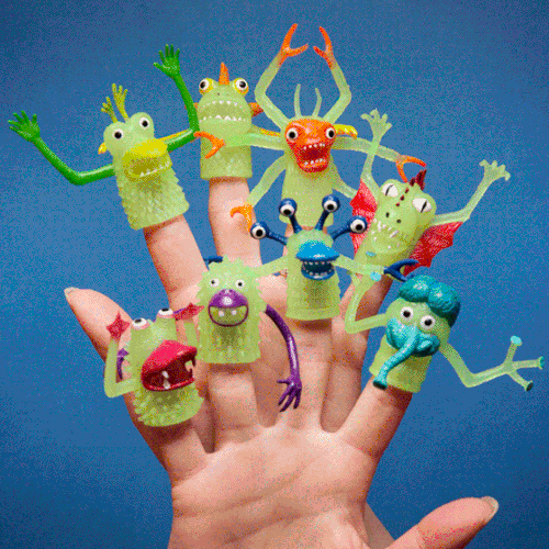 Glow Finger Monsters