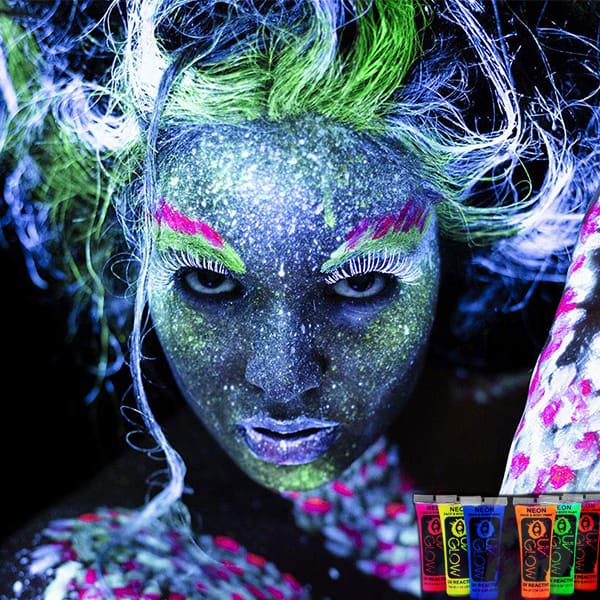 UV Glow Face and Body Paint - Glow In The Dark Store