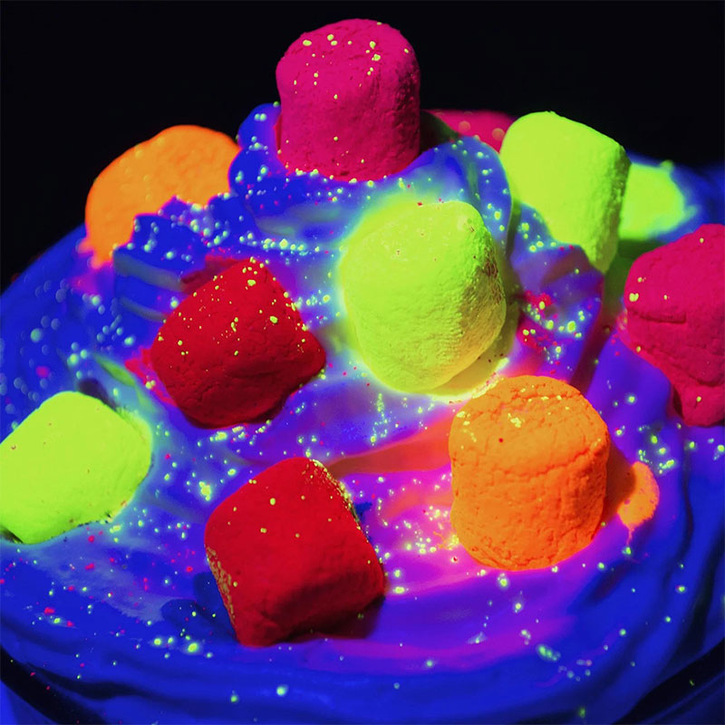 Glow in the Dark Mini Marshmallows